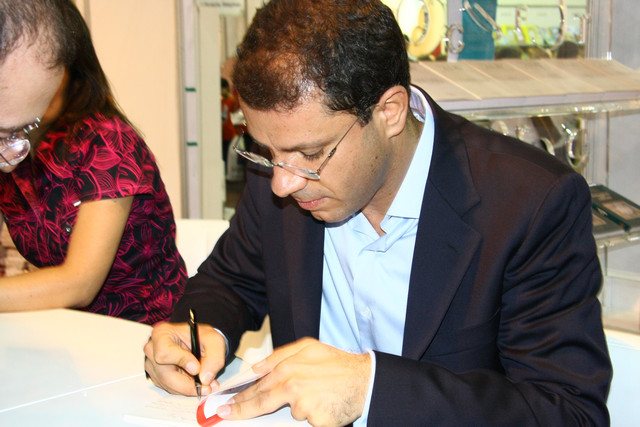 Abdo Medlej book signing